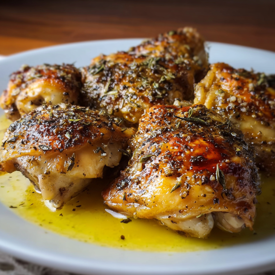 Chicken quarters cooked in the instant pot.