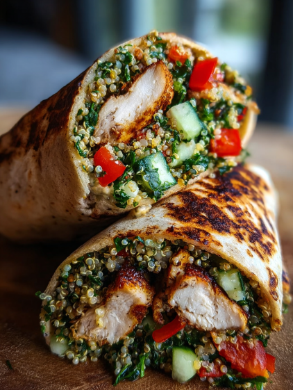 Lemon Oregano Chicken Wraps with Tabbouleh: 5 Reasons to Try.