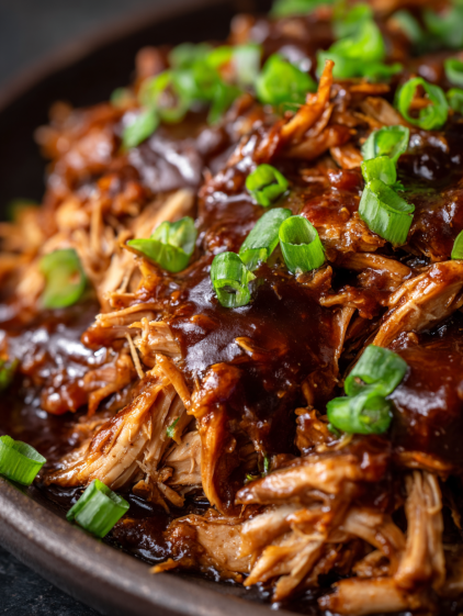 Slow Cooker Barbecue Chicken.
