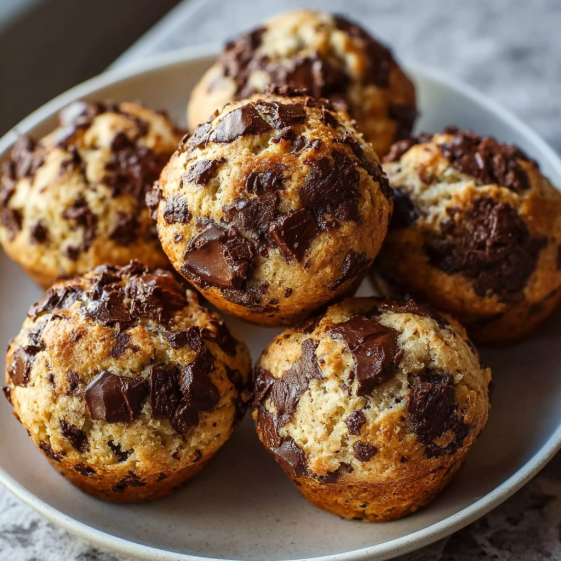 A plate of chocolate cookie dough balls.