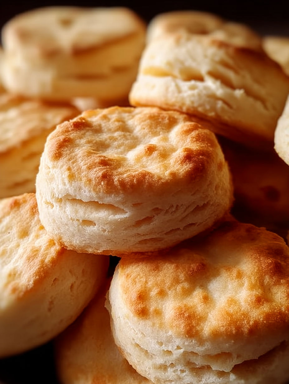 Two biscuits with a golden brown color.