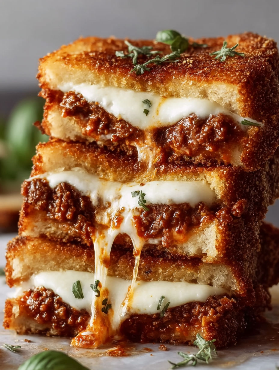 Grilled cheese lasagna.