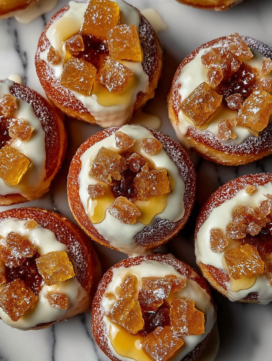 A close up of a delicious looking donut.