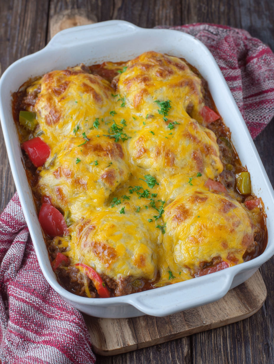 A plate of food with a green herb on top.
