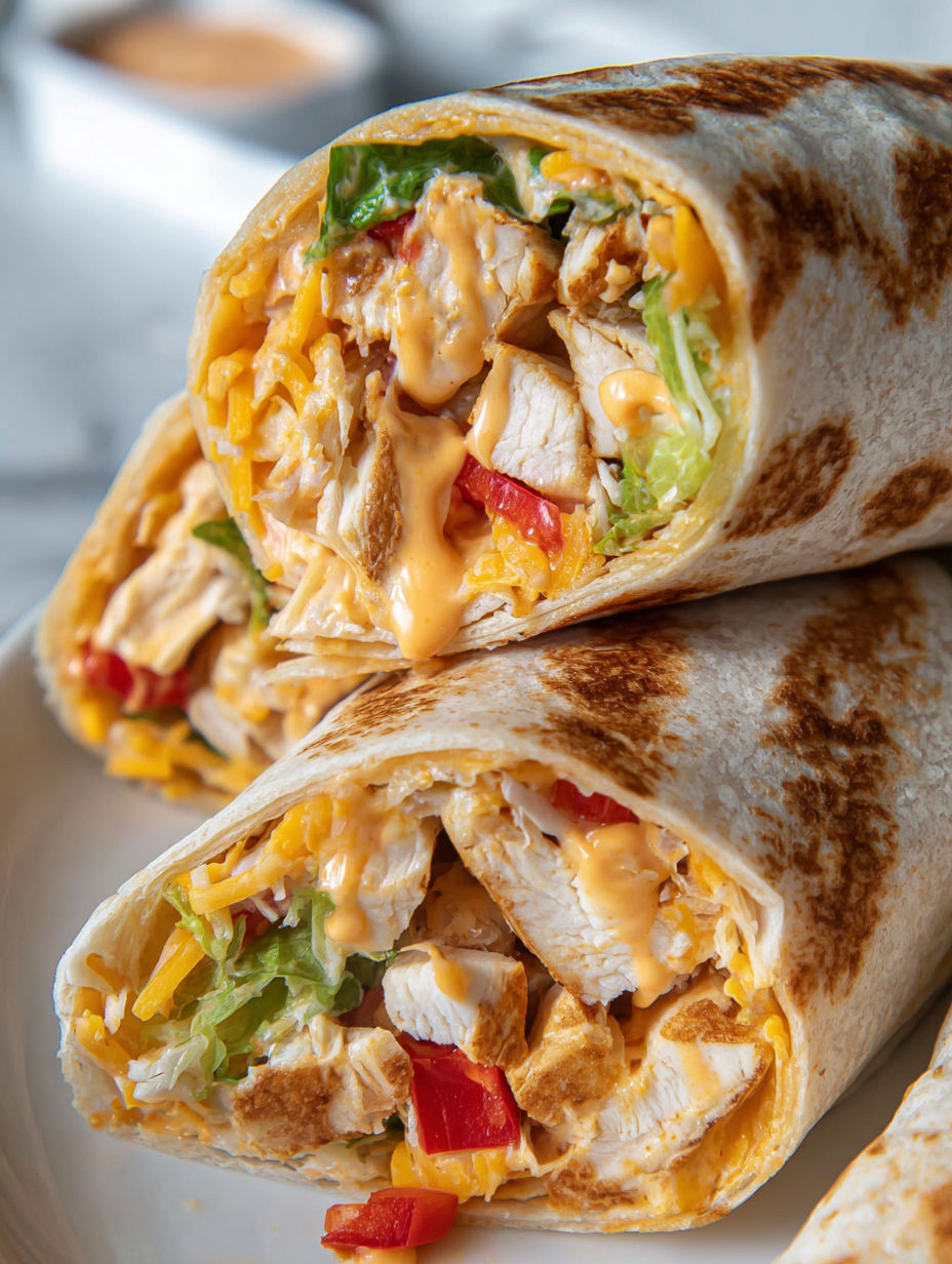 A Chipotle Ranch Chicken Burrito.