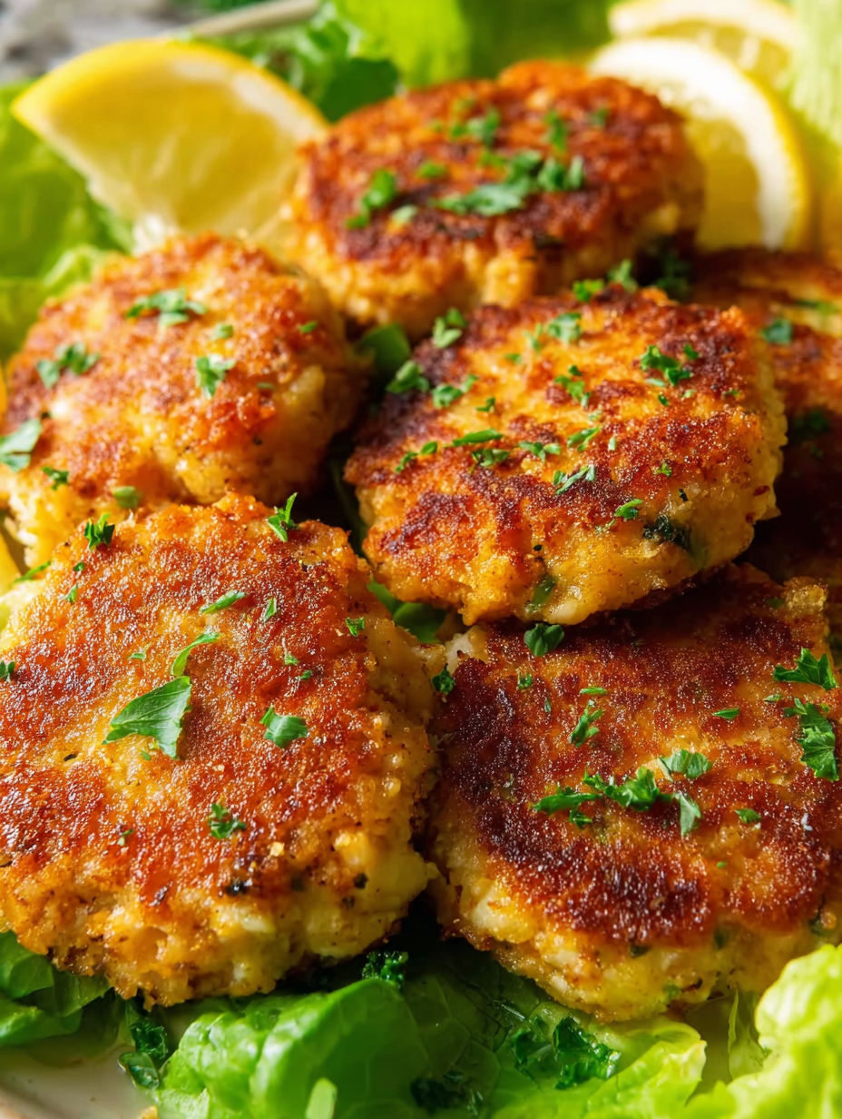 A plate of Southern Crab Cakes.