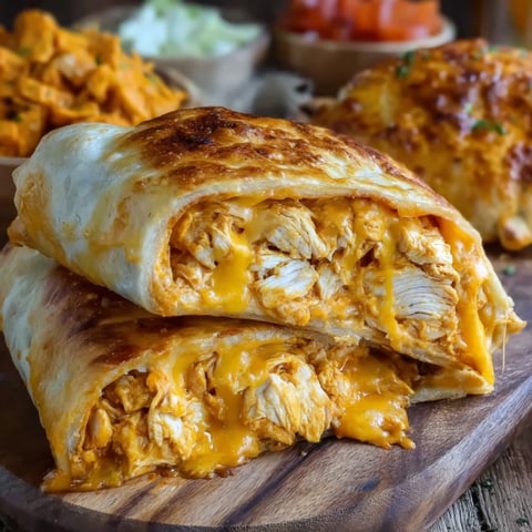 A close up of a buffalo chicken bake casserole.