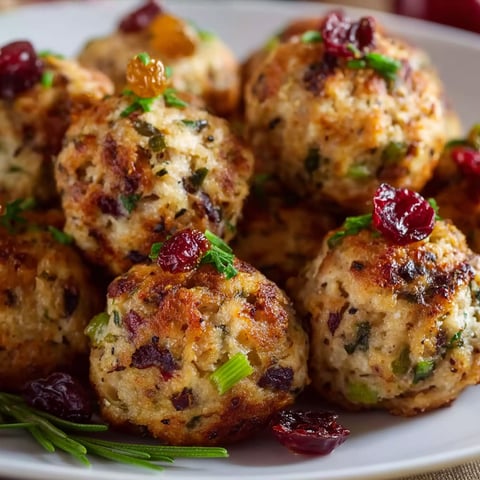 A plate of meatballs with cranberries on top.