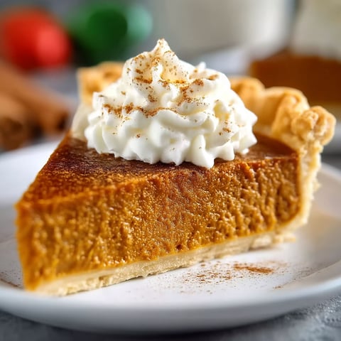 A slice of apple butter pie with whipped cream on top.
